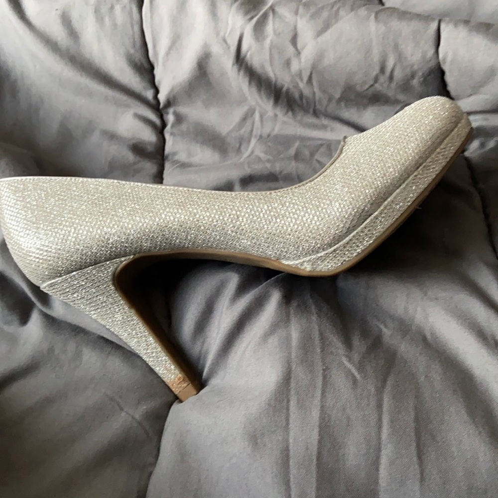 Silver heels
